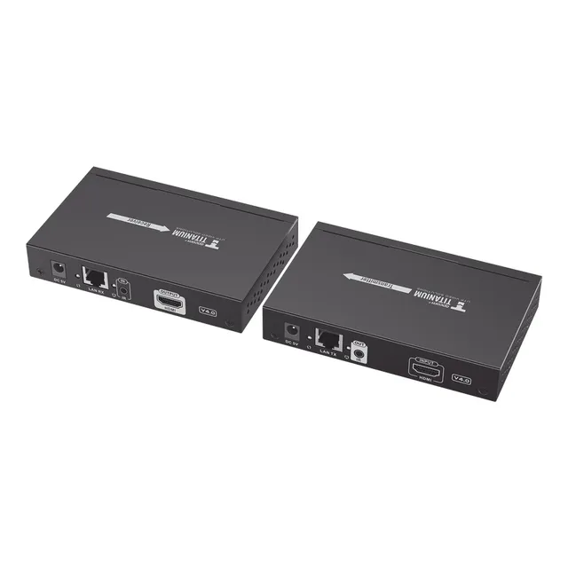 Kit Extensor Matricial Hdmi Epcom 120m Tt-383-matrix-4.0 Color Negro