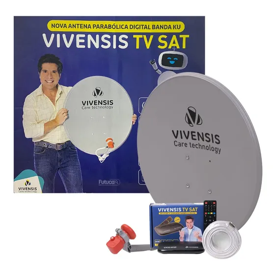 Kit Receptor Digital Tv Satélite - Vivensis 