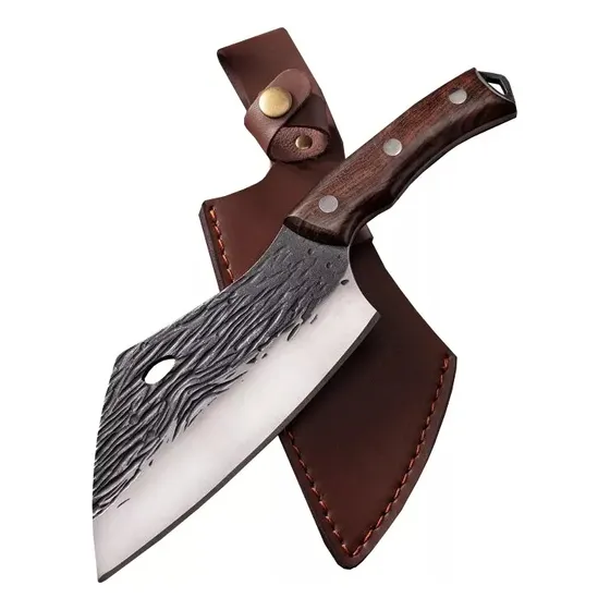 Cuchillo Vikingo Acero Profesional Carnicero Hacha Mod: Z02