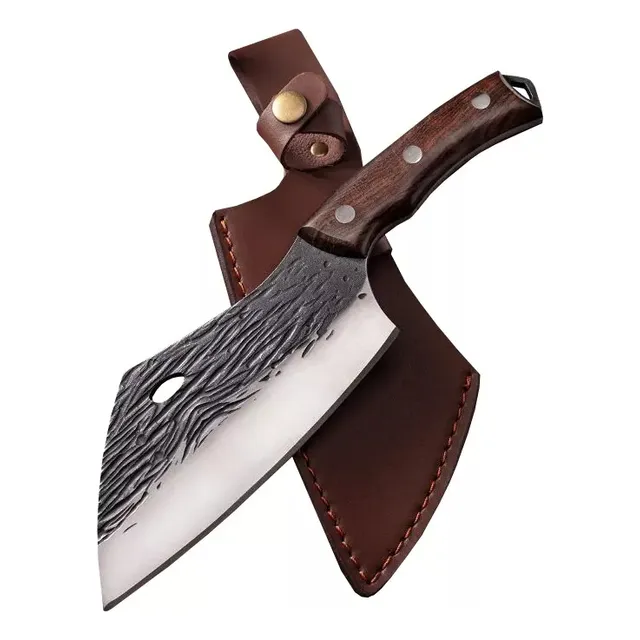 Cuchillo Vikingo Acero Profesional Carnicero Hacha Mod: Z02
