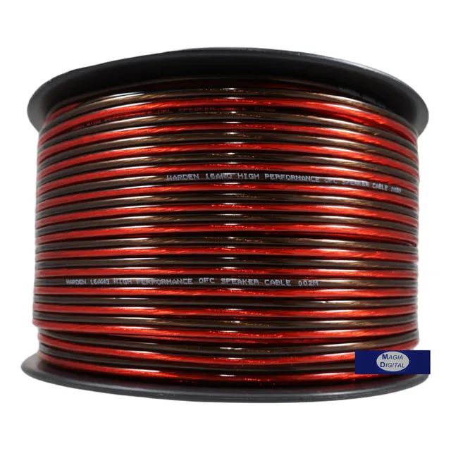Cable Para Bocina Cal. 16 Awg Harden Ksc-16 Profesional 100m