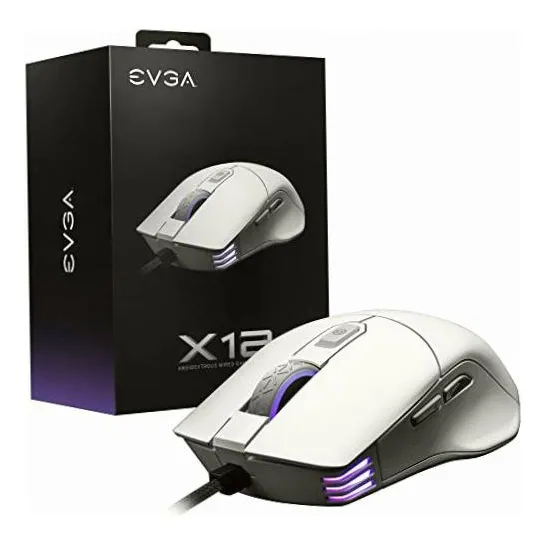 Mouse Evga X12, 16k Dpi, 8khz Polling Rate Rgb