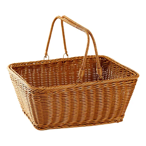Cesta De Picnic Para Niños, Almacenamiento Los 40x30x18cm