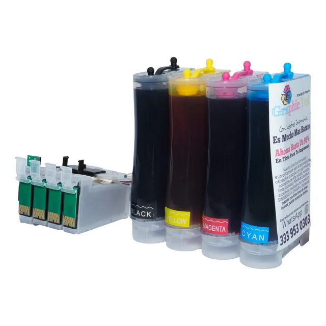 Sistema De Tinta Continua Compatible Epson Wf7610 7620 3620