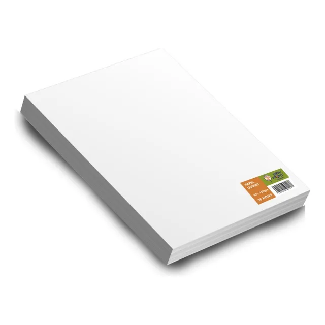 Papel Mate Doble Faz 220gr A4 X 100h Pa-n-mdf-220a4-100