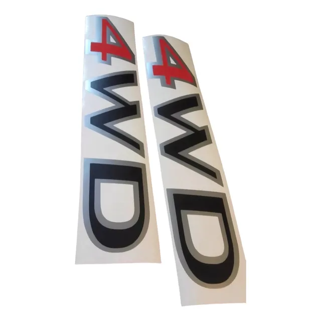 Calco, Sticker, Vinilo 4wd Renault