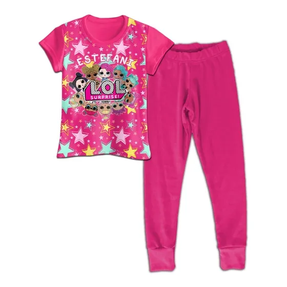 Pijama Niña Manga Corta Lol Surprise