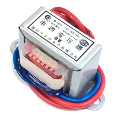 Transformador De Energía Ac 220v A 9v 50hz 60hz 1w 220 Ac9v