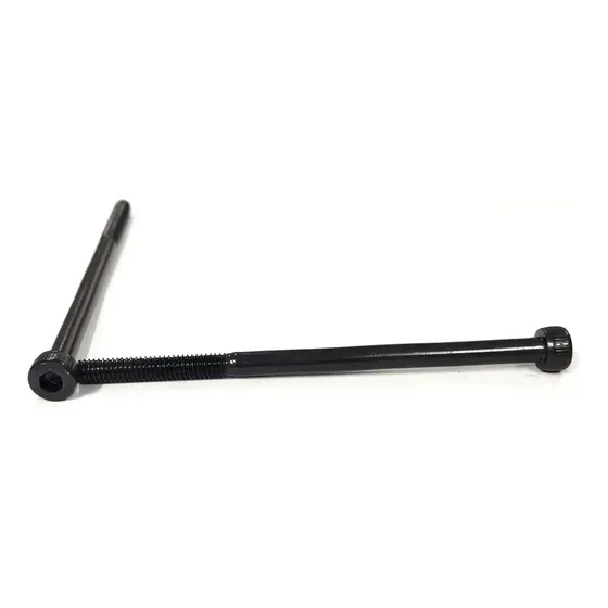 Parafuso Allen Cab Cilíndrica M4 X 70mm Oxidado Preto 10 Pçs