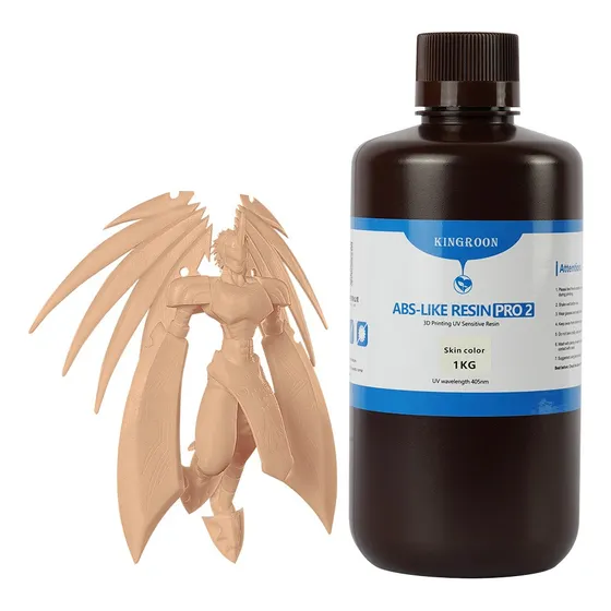 Kingroon 3d Resin Abs Pro2, 1 Kg, Similar Al Abs, Mayor Resi Color Beige