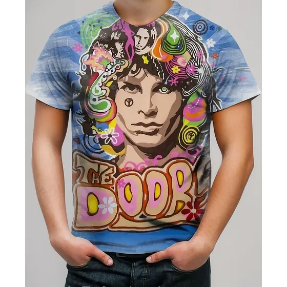 Camiseta Camisa The Doors Jim Morrison Riders On The Storm 4