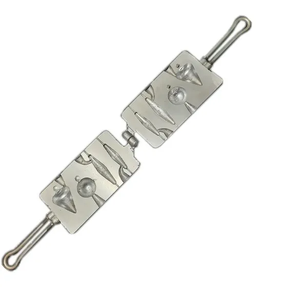 Molde Para Plomadas - 8 - Jones - Cono - Bolita - Pasante