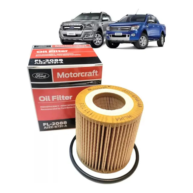 Filtro Óleo Motor Refil Ranger 2.2 3.2 2013 A 2023 Original