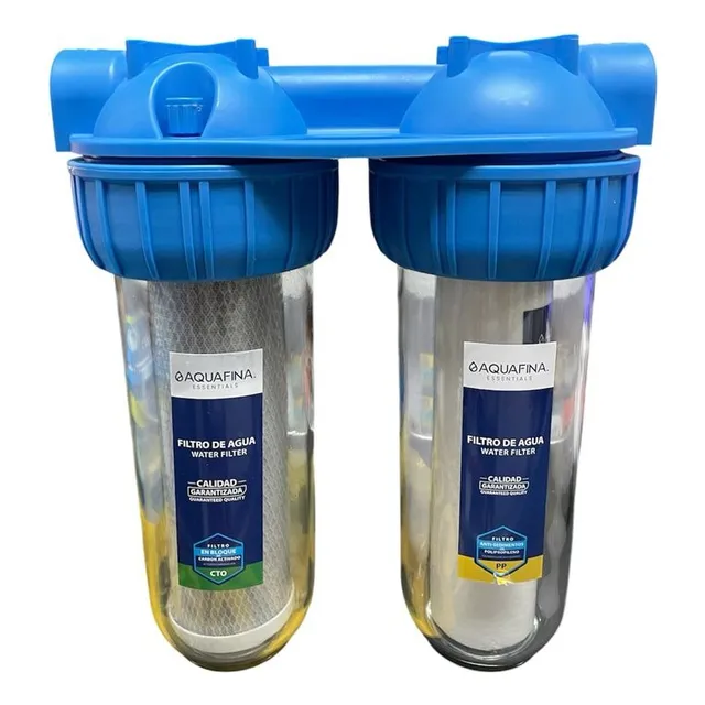 Filtro De Agua Doble De Paso Rapido Purificador