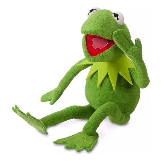 Disney Parks Muppets Peluche De Kermit La Rana Rene 45 Cm!