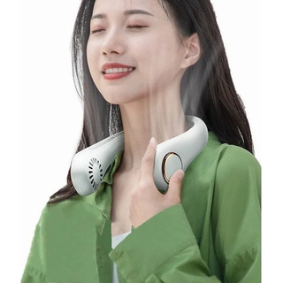 Mini Ventilador Portátil Recargable Con Cuello En Forma De P Mini Ventilador Portátil Recargable Con Cuello En Forma De P