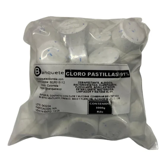 Pastillas Cloradas De 1k
