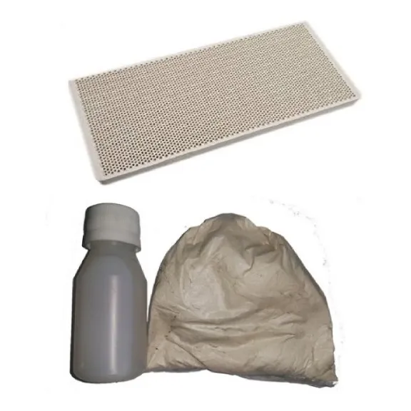 Tres Piedras Panel Loza Cerámica + Sellador Estufa Gas 13 Kg