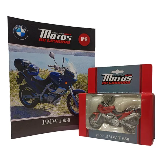 Coleccion El Tiempo Motos De Leyenda Bmw 1997 F 650 Esc 1:18