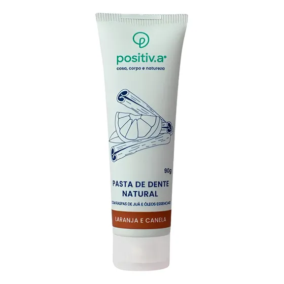 Pasta De Dente Natural Adulto Infantil Sem Flúor Da Positiva
