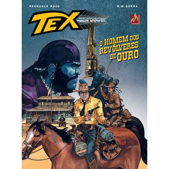 Tex graphic novel Nº 08, de Ruju, Pasquale. Editorial Edições Mythos Eireli, capa mole em português, 2018