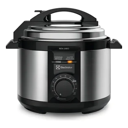 Panela De Pressão Elétrica Electrolux Pce15 3 Litros Cor Inox Preta Inox Escuro 127v