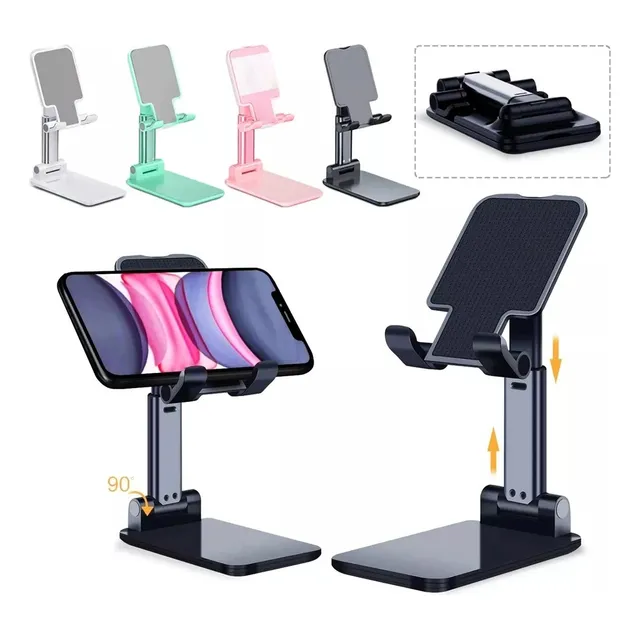 Base Soporte Porta Teléfono Celular Tablet De Escritorio