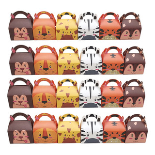 24 Pcs Cajas De Cartón Cumpleaños Dulces De Niños Boxlunch 24 Pcs Cajas De Cartón Cumpleaños Dulces De Niños Boxlunch