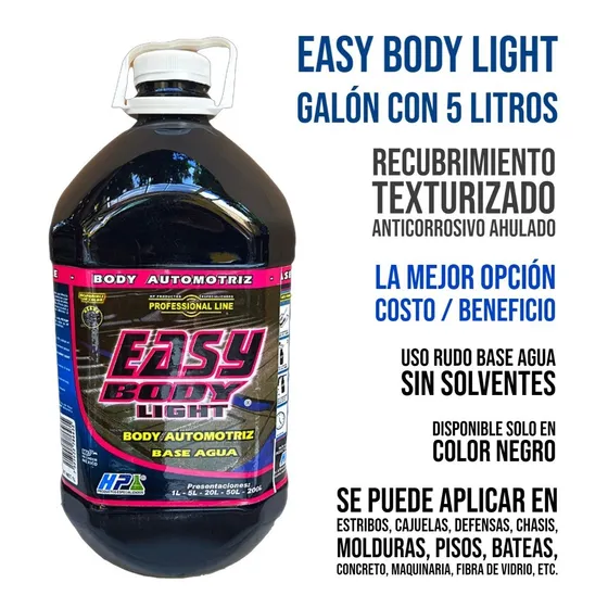 Recubrimiento Texturizado Uso Rudo Easy Body Light 5 L