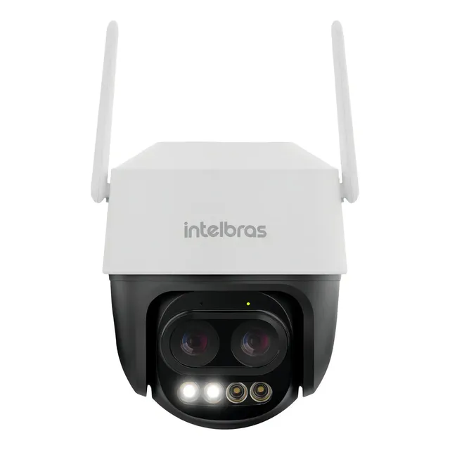 Câmera Wi-fi Full HD Intelbras Im7+ Zoom Full Color Cor Branco