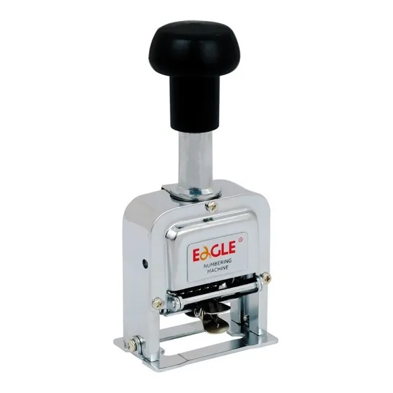 Numeradora Automático 7 Dígitos Eagle Con Tinta