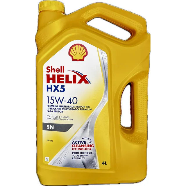 Aceite Shell 15w-40 Mineral Garrafa 4 Lts