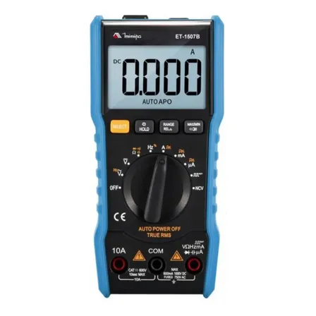 Multimetro Digital Cat Iii True Rms - Et-1507b Minipa