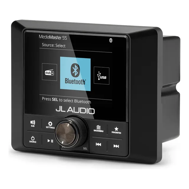 Estéreo Marino Lcd Compacto Jl Audio Mm55 Rzr Yate Premium