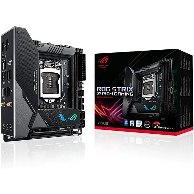 Asus Rog Strix Z490-z490 Juego De Yo (wifi 6) Lga 1200 De In