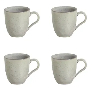 Porto Brasil Cerâmica Conjunto com 4 Canecas Orgânico Pistache 273ml