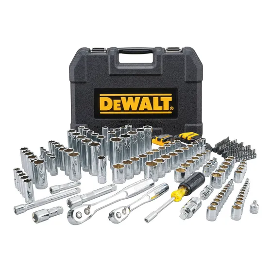 Set Herramientas Mecánicas 200 Piezas. Dewalt Dwmt45007 Color Amarillo