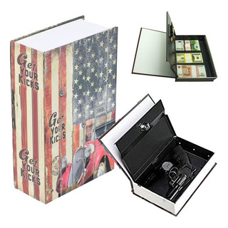 Caja De Fuerte Seguridad Diseño De Libro Oculta Con Código Caja De Fuerte Seguridad Diseño De Libro Oculta Con Código