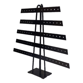 Exhibidor Aretes Metal 36 Juegos Arete Negro Exhibidor Aretes Metal 36 Juegos Arete Negro