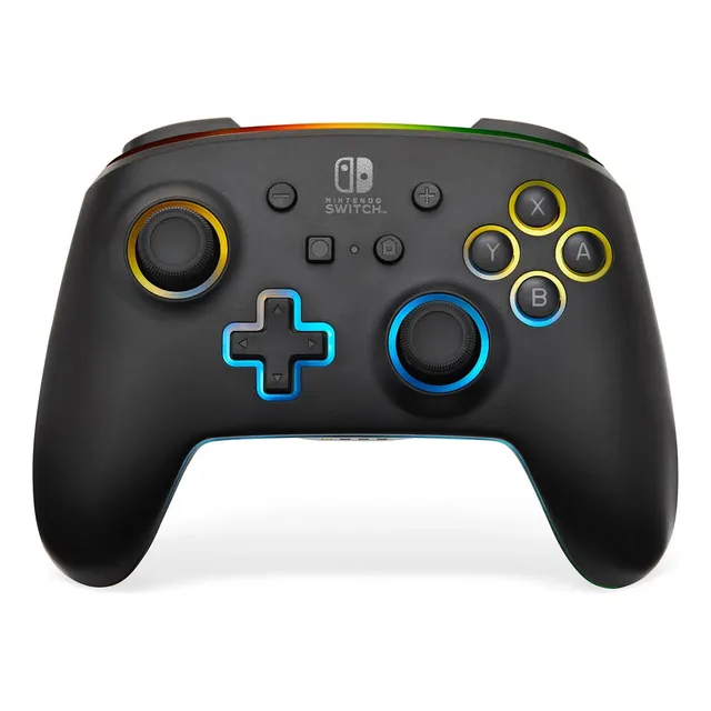 Mando Pro Powera Wireless Switch With Lumectra Black Led Color Negro