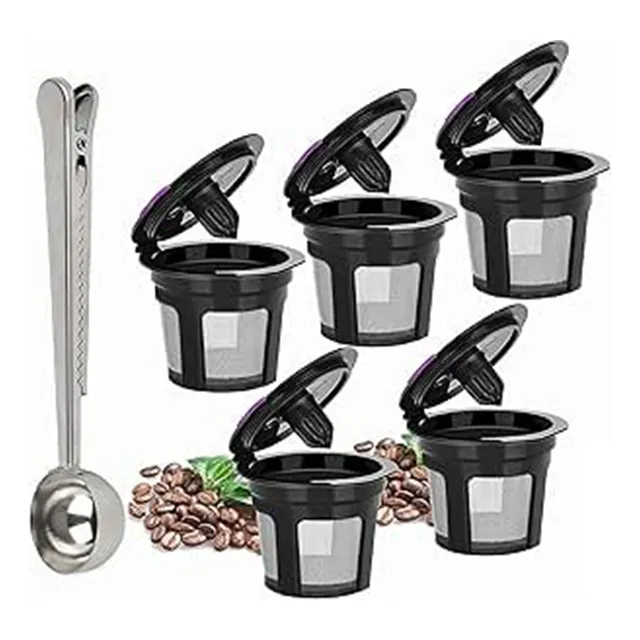 Cápsulas Con Filtro Reutilizable K Para Keurig, 5 Piezas