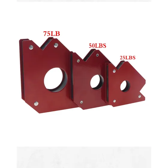 Set 4 Escuadras 50 Lbs Para Soldar Escuadra Magnetica