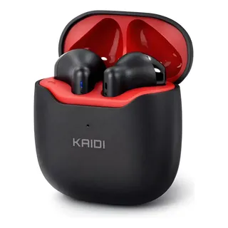 Fone De Ouvido Sem Fio Kaidi Kd771 Bluetooth 5.1 Cor Preto