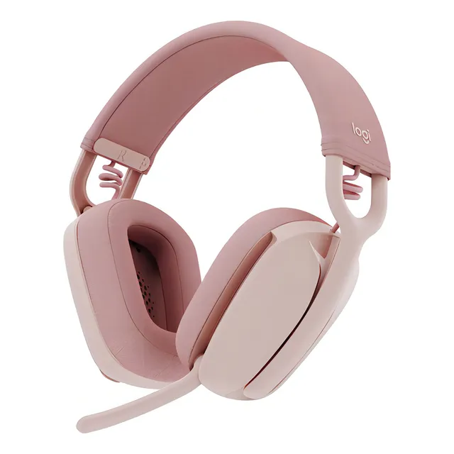Audífono Logitech Zone Vibe 100 Inalámbrico Bluetooth  Rosa