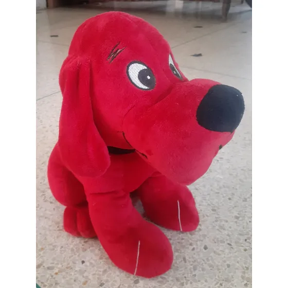 Peluche De Perrito Rojo