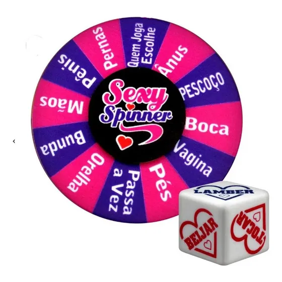Sexy Spinner Roleta Do Prazer Diversão Ao Cubo
