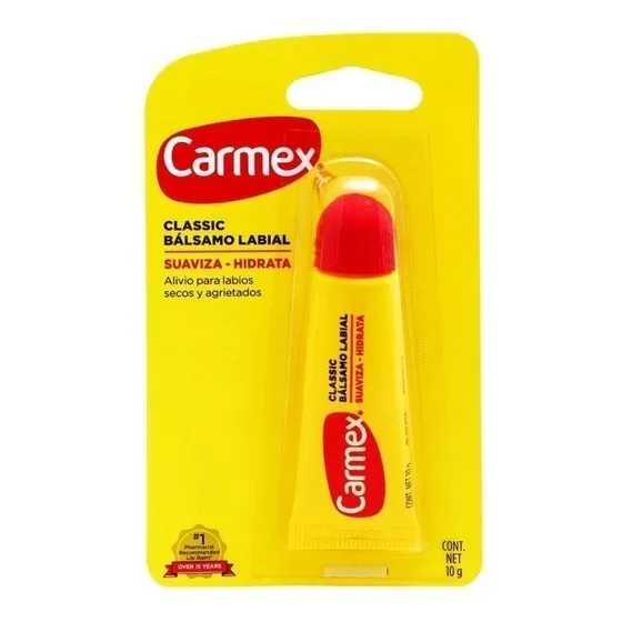 Carmex Bálsamo Labial Classic, Tubo 10 G, Original