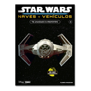 Naves Y Vehículos Star Wars # 2 Tie Avanzado X1 Deagostini Naves Y Vehículos Star Wars # 2 Tie Avanzado X1 Deagostini