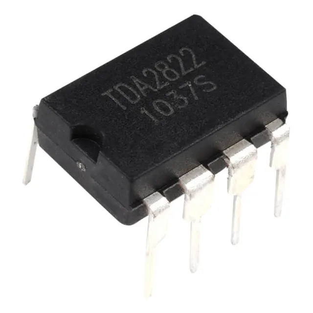 50x C.i. Tda2822 = Tda 2822 Amplificador De Áudio - Dip 8