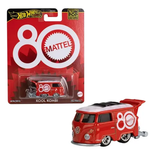 Vw Kool Kombi 80 Anos Mattel Hot Wheels - 1/64 | Parcelamento sem